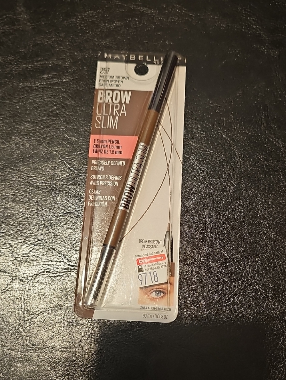 Maybelline Brow Ultra Slim Pencil — Medium Brown